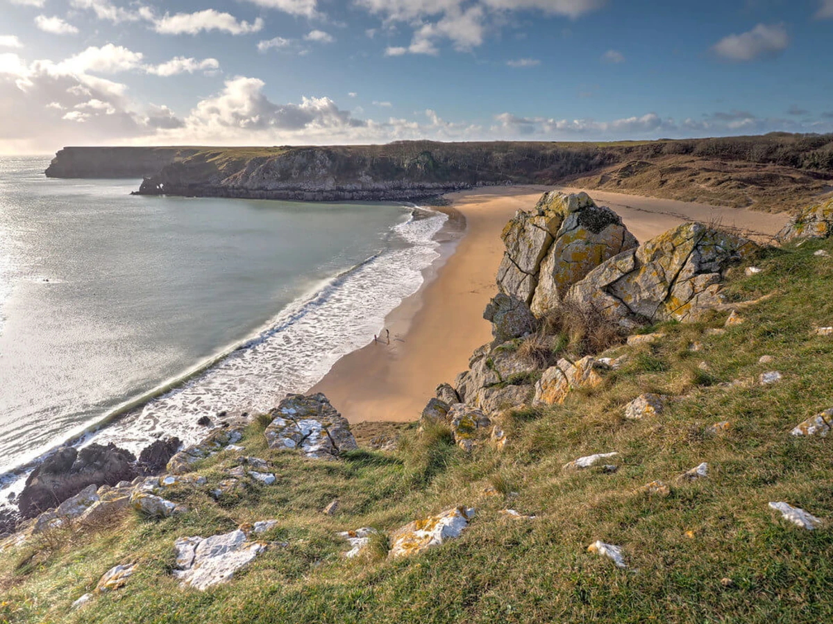 Baie de Barafundle, Pays de Galles