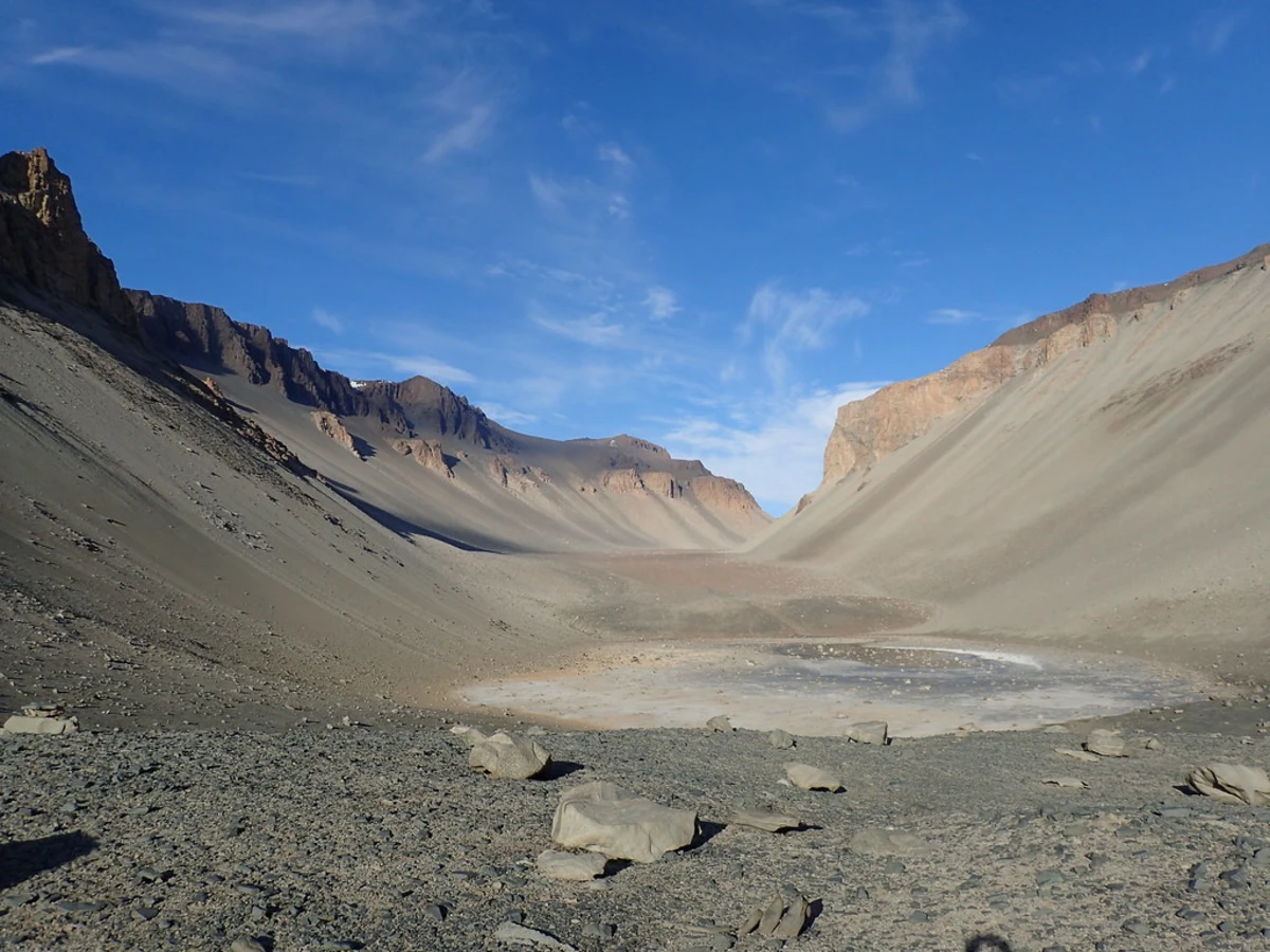 Lac Don Juan, Antarctique