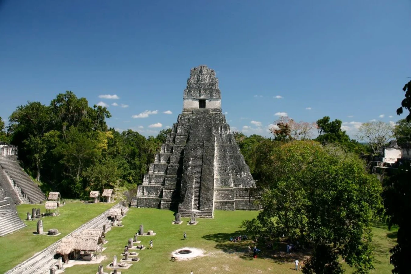 Acropole nord de Tikal, Guatemala