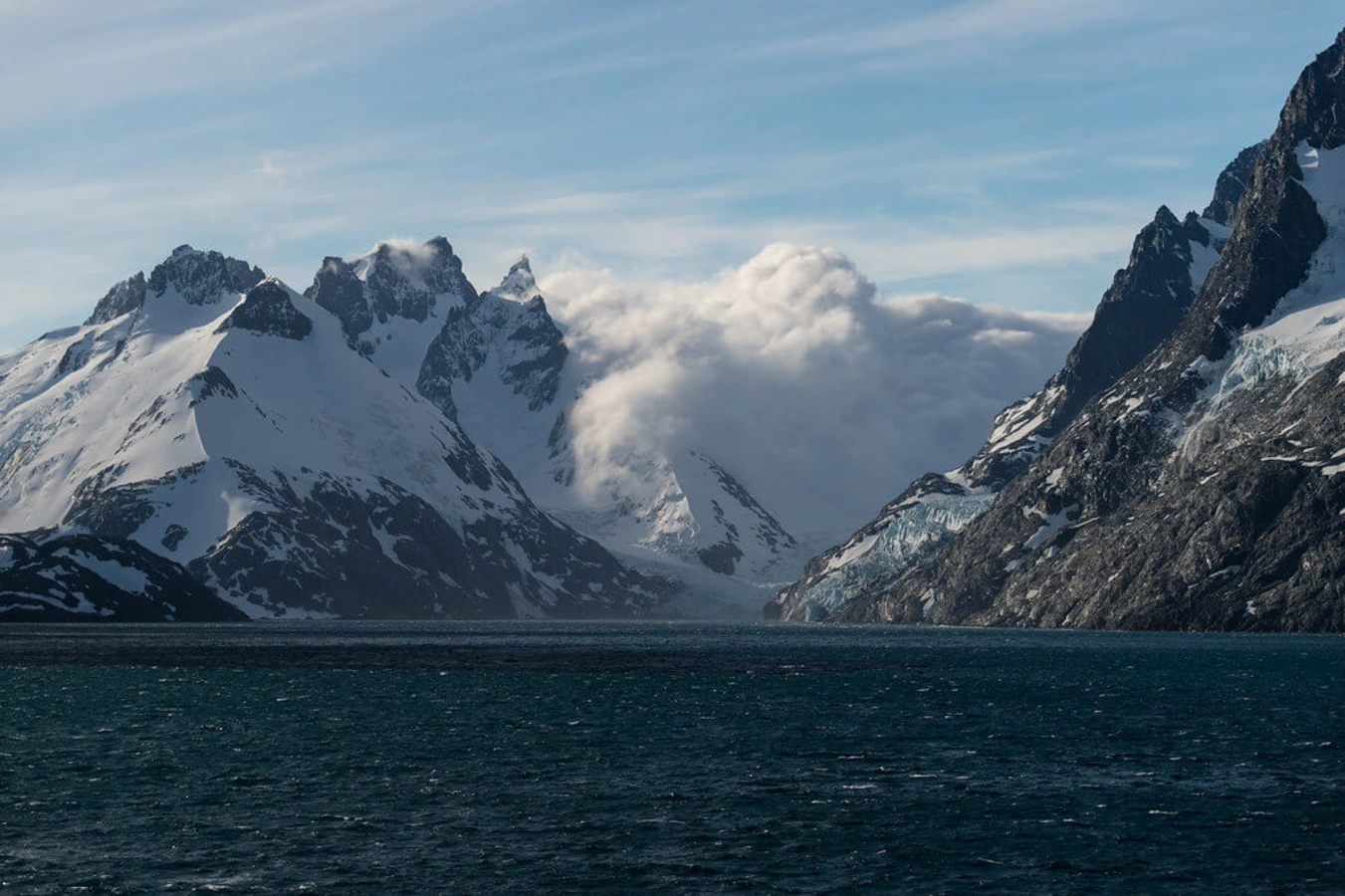 Fjord Drygalski, Géorgie du Sud et Îles Sandwich du Sud