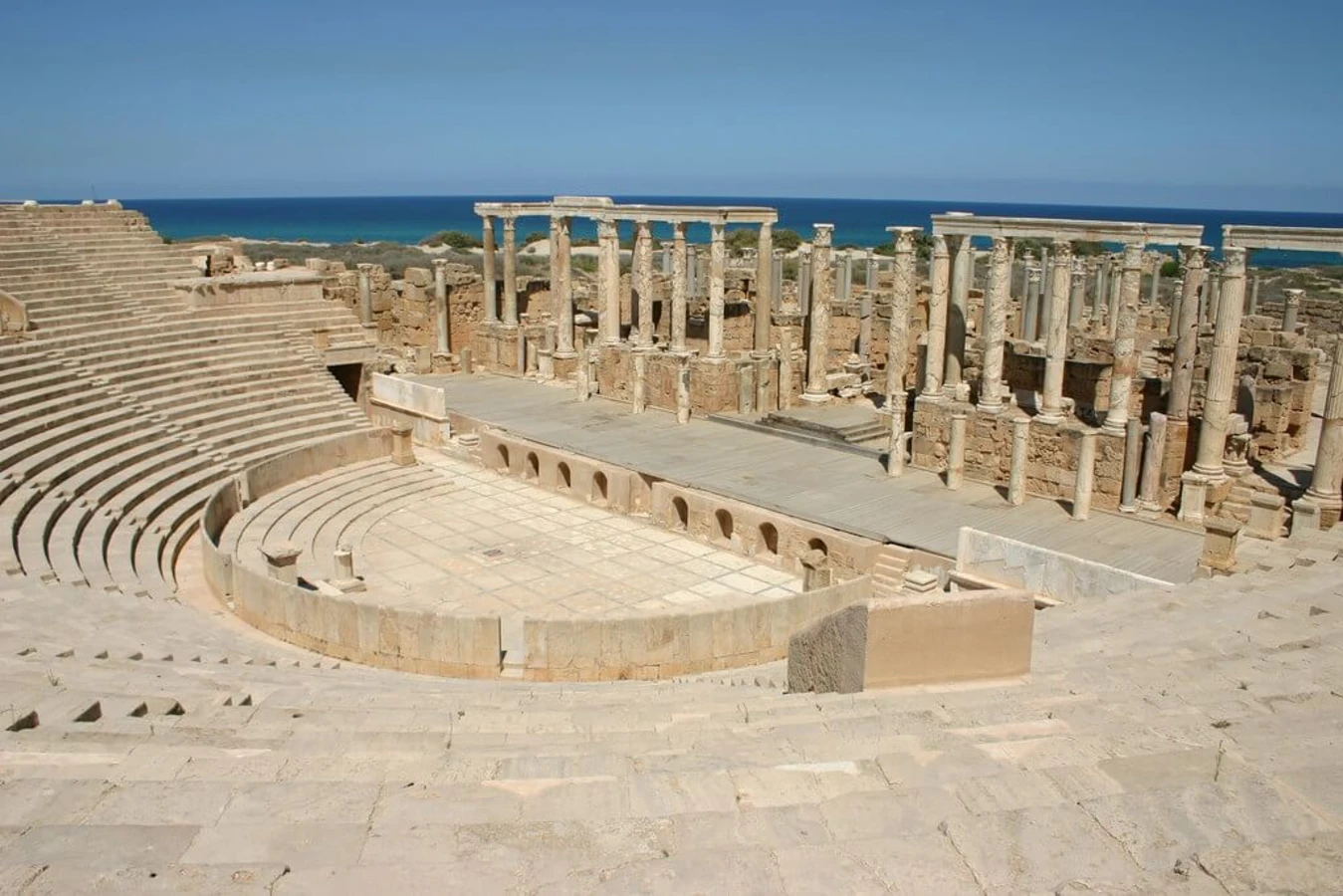 Leptis Magna, Libye