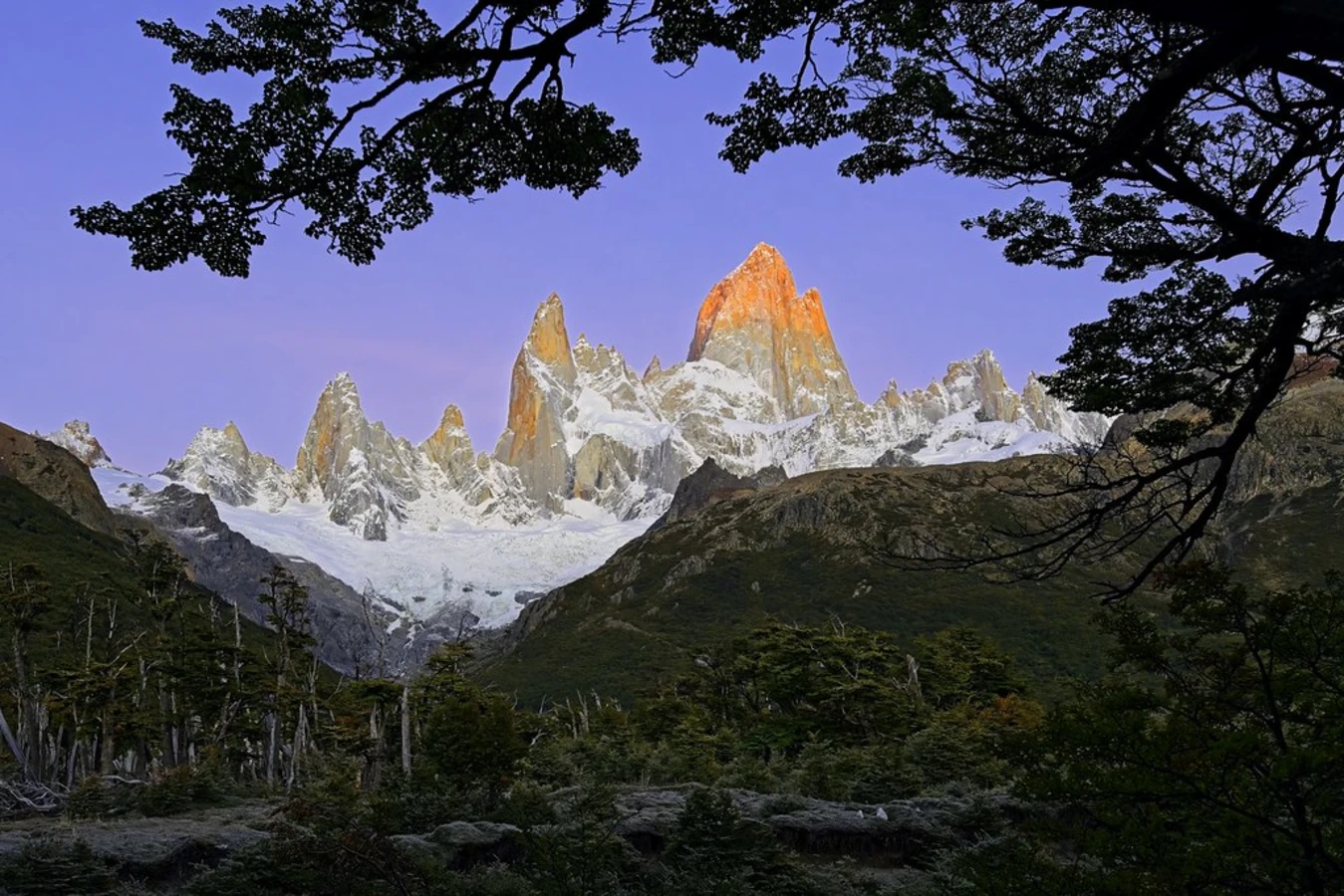 Aiguille Poincenot, Chili, Argentine