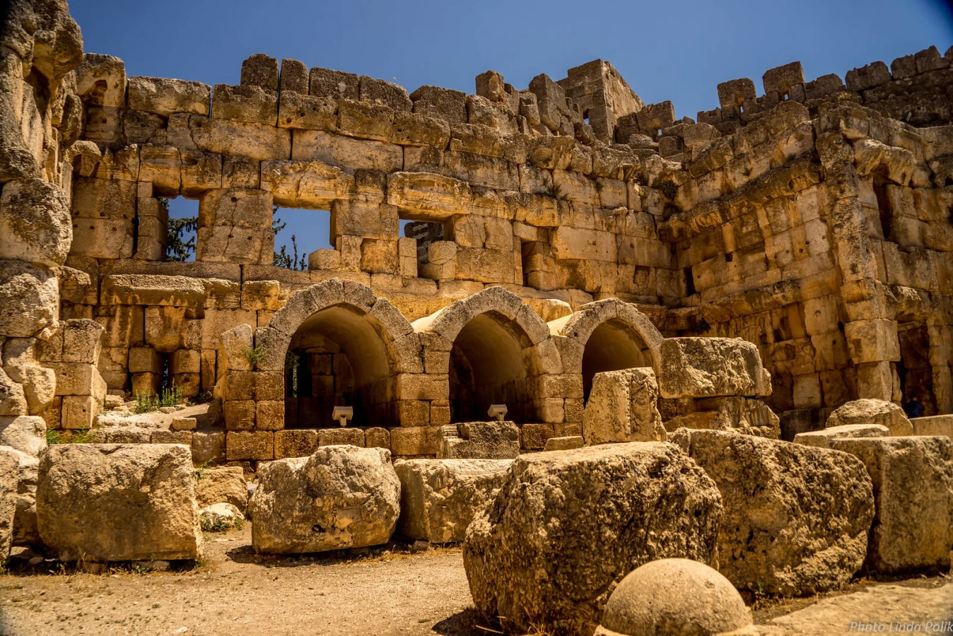 Site archéologique Baalbek, Liban