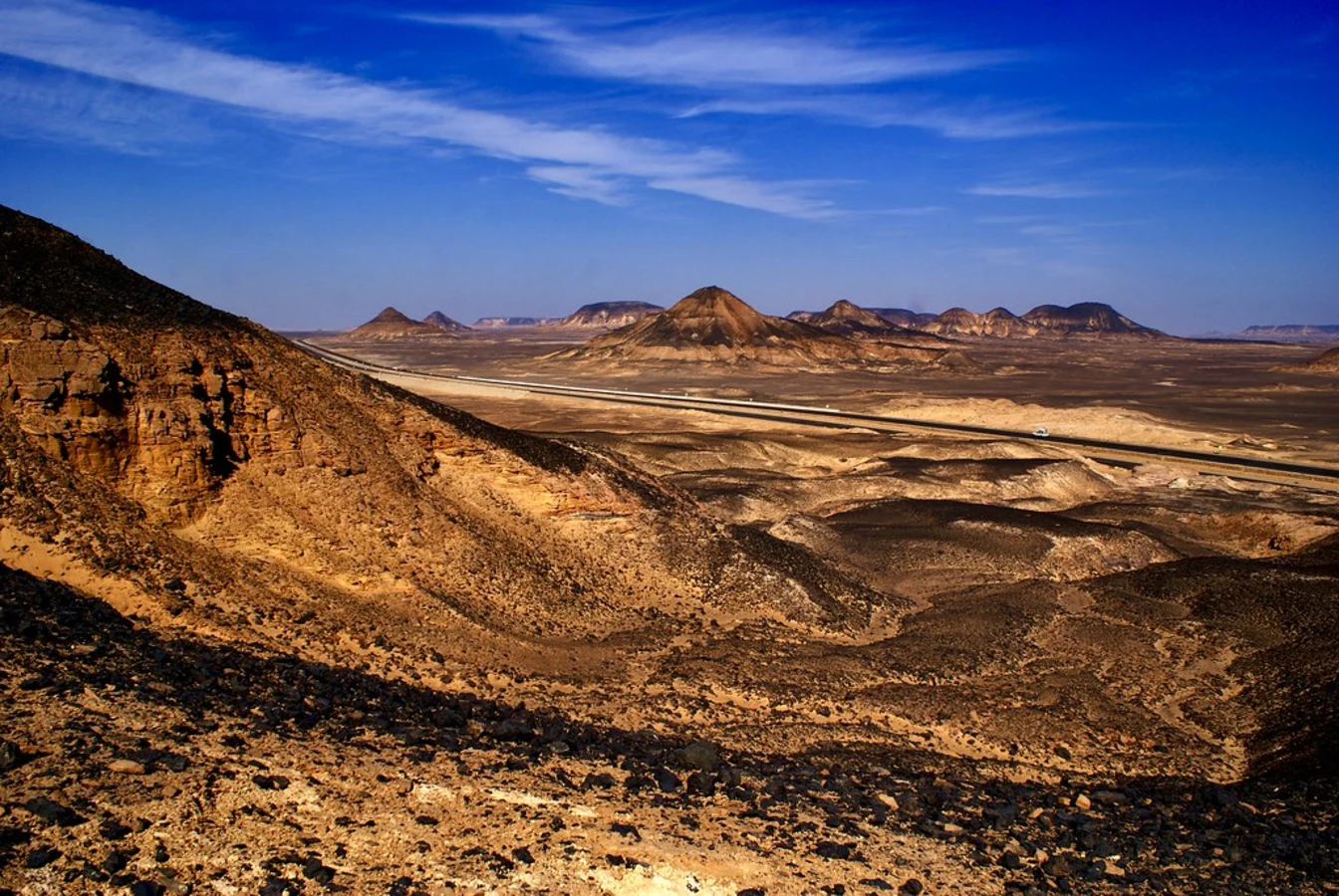 Désert noir, Égypte, Égypte