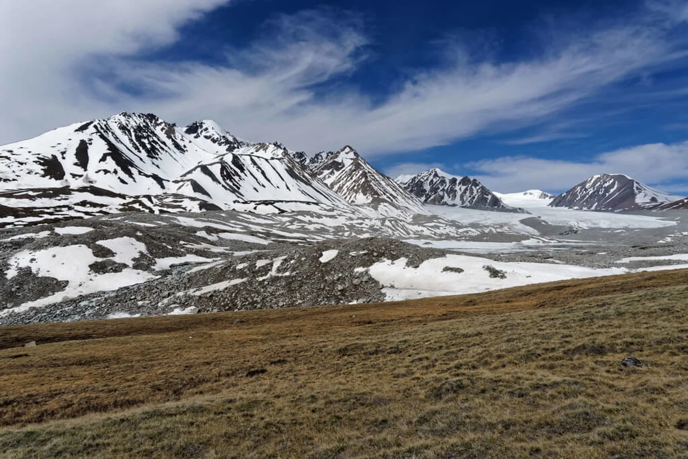 Glacier Potanine, Mongolie