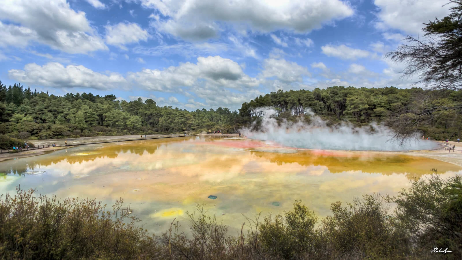Wai-O-Tapu, Nouvelle-Zélande