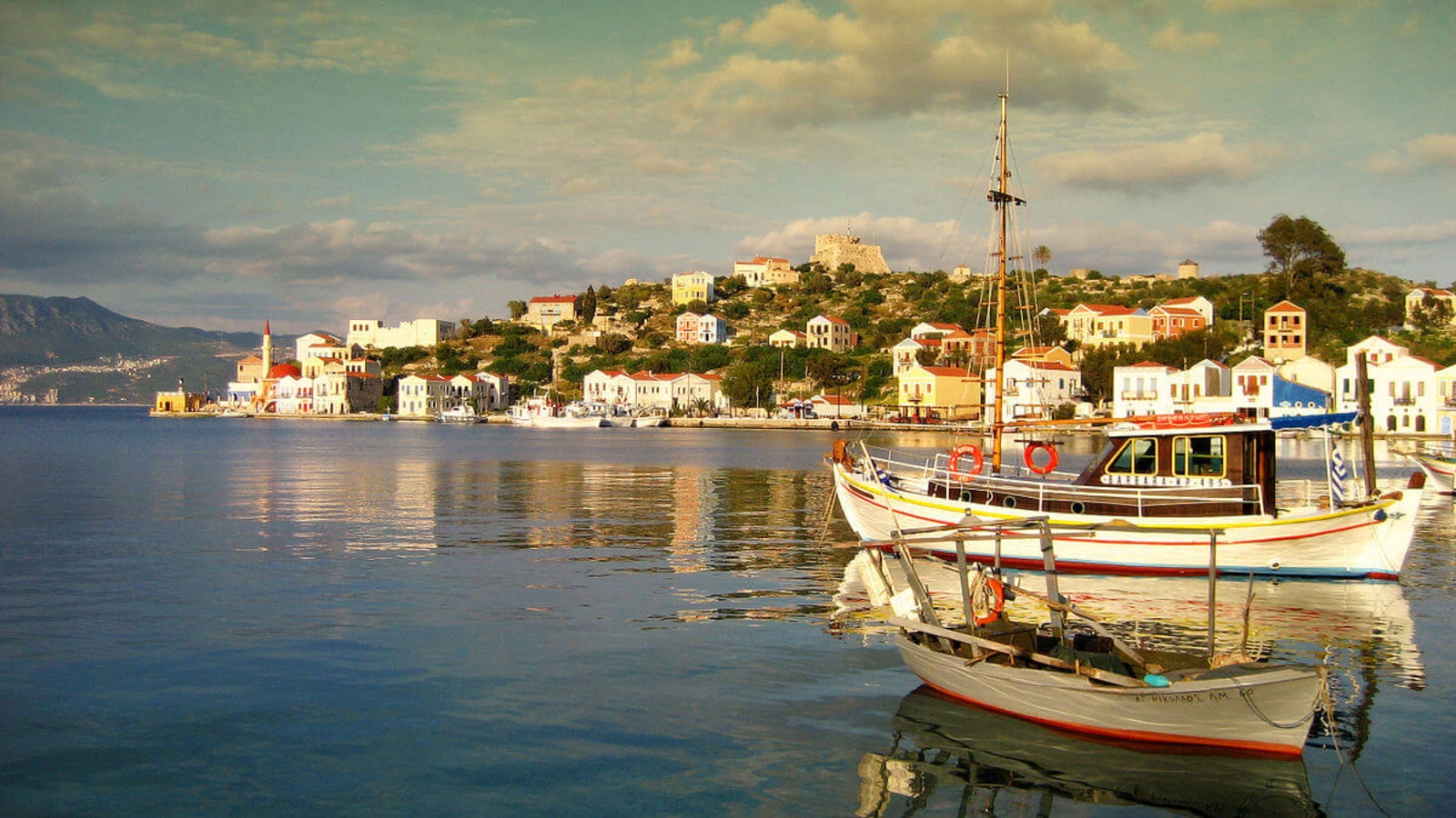 Port de Megisti, Grèce