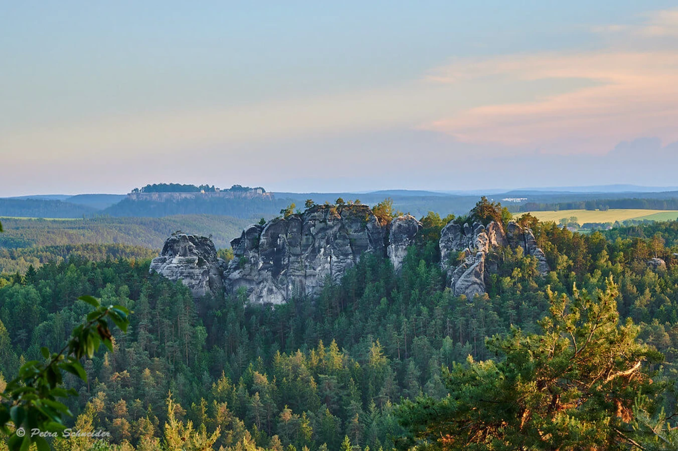 Massif gréseux de l'Elbe, Allemagne, République tchèque