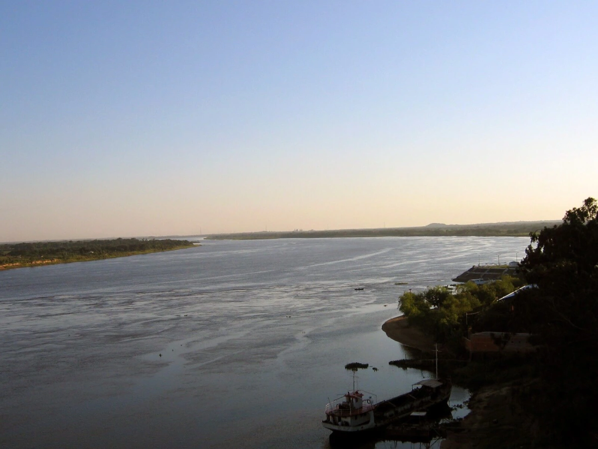 Rio Paraguay, Brésil, Brésil, Paraguay, Paraguay, Paraguay, Paraguay, Paraguay