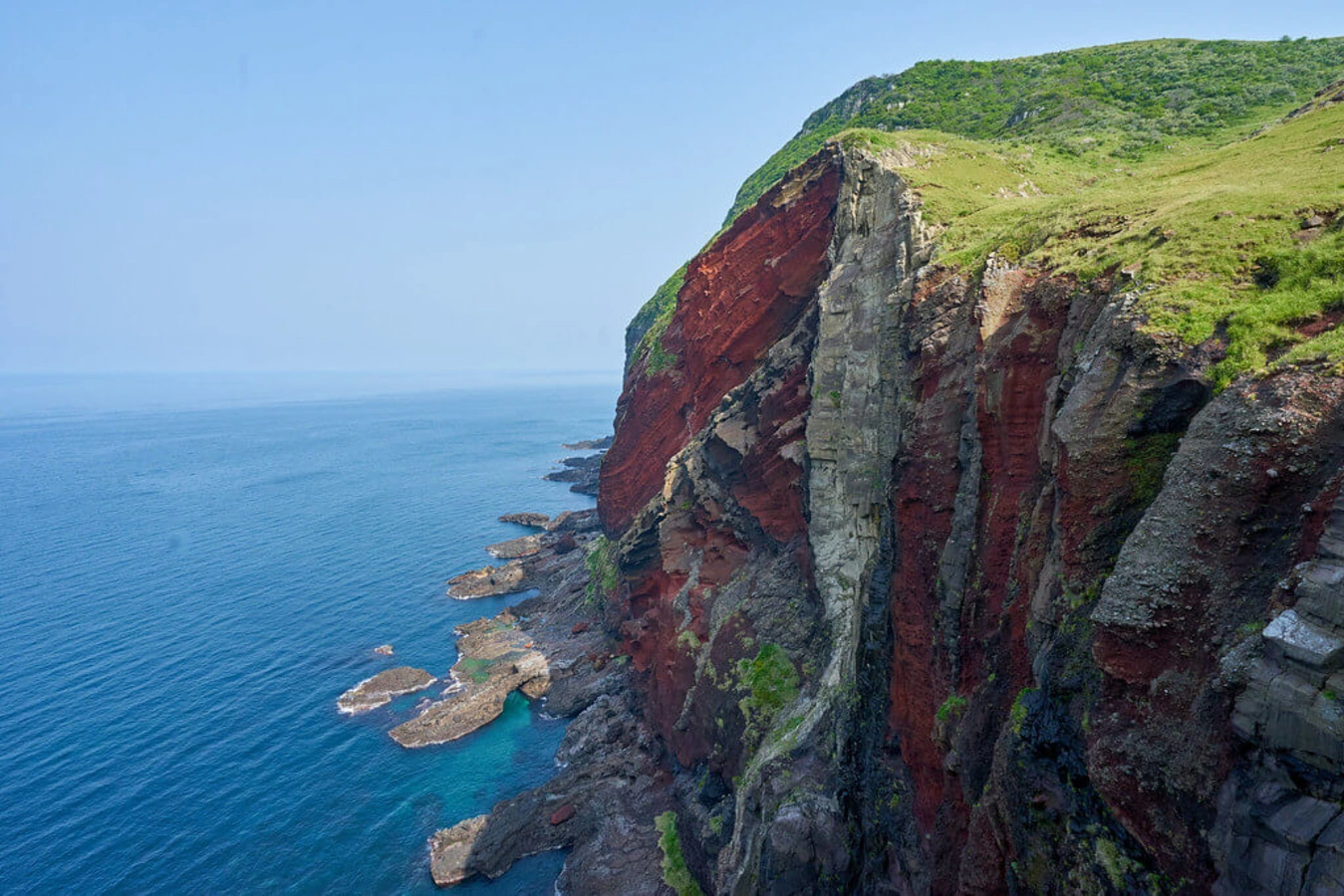 Falaises Matengai, Japon