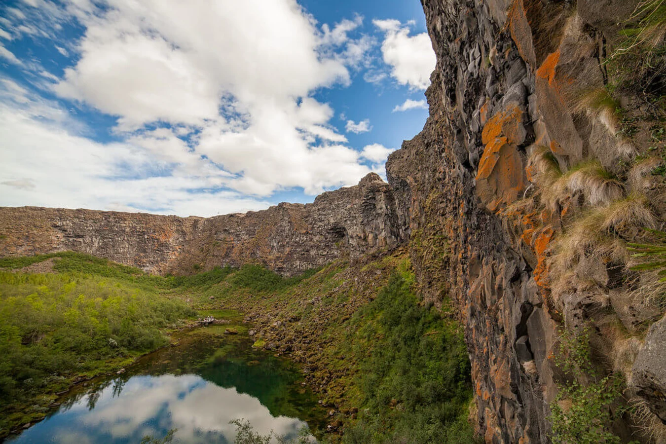 Canyon d'Asbyrgi, Islande