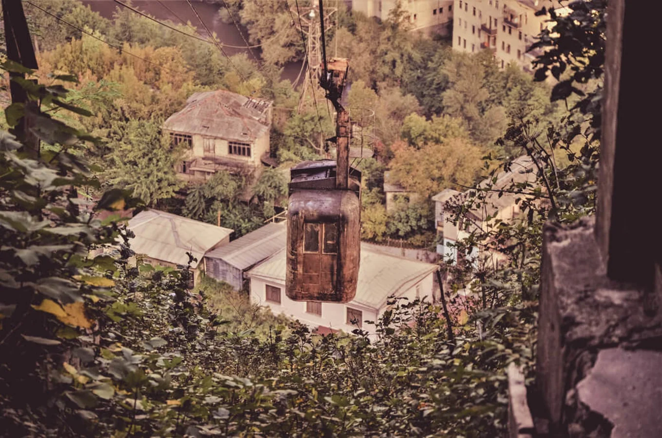 Mine de Chiatura, Géorgie