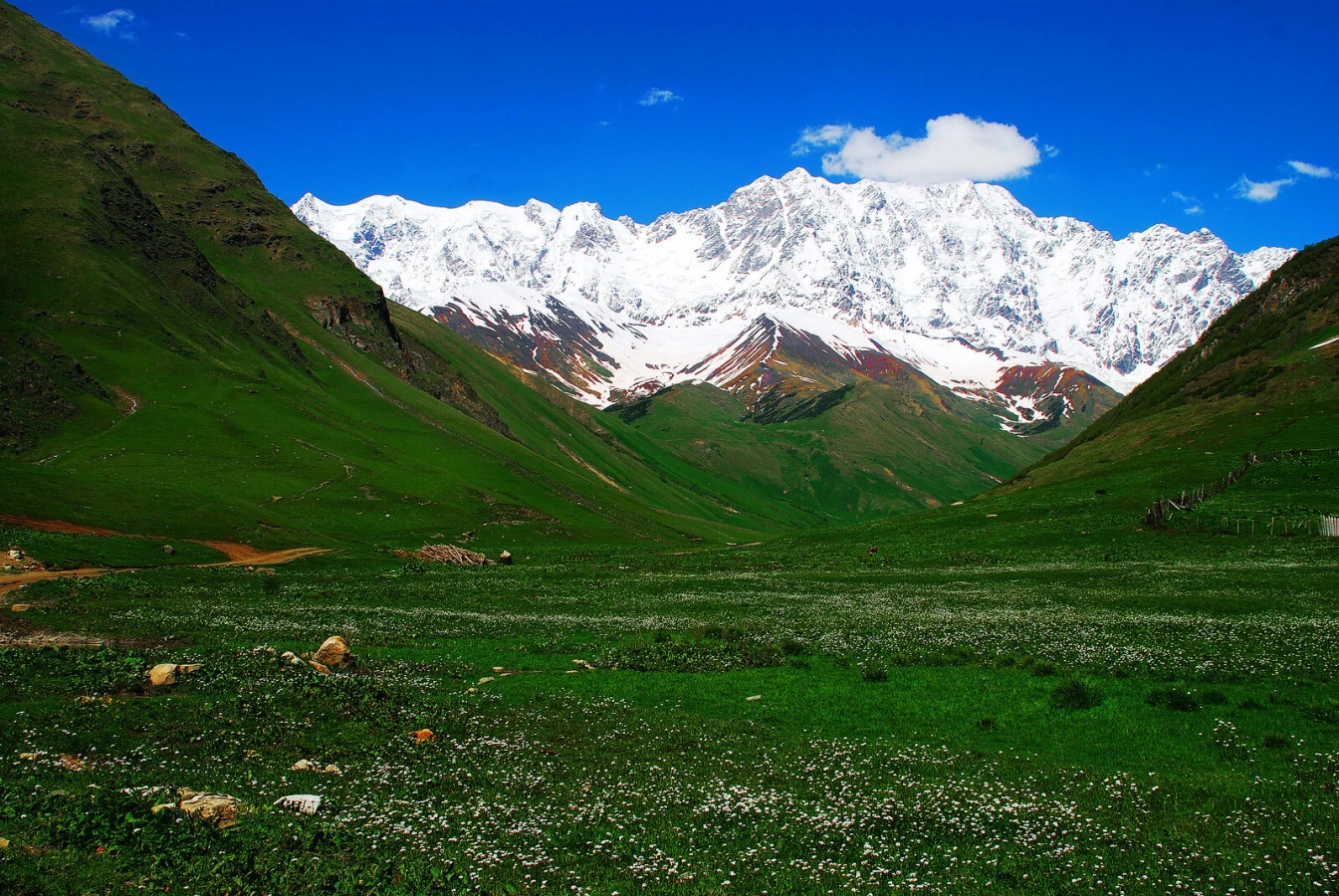 Mont Chkhara, Géorgie