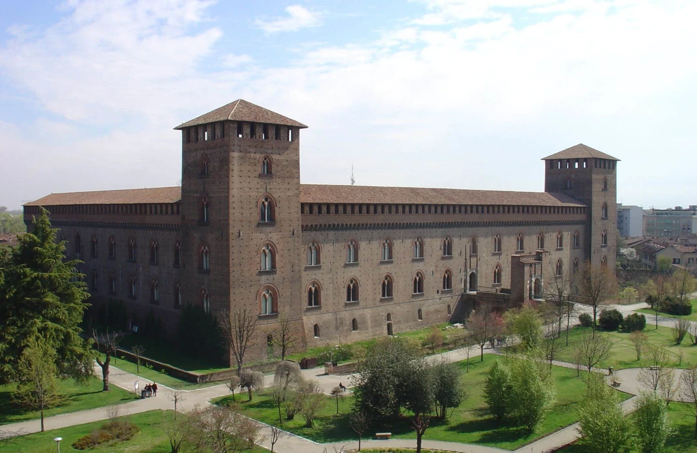 Château Visconti (Pavie), Italie