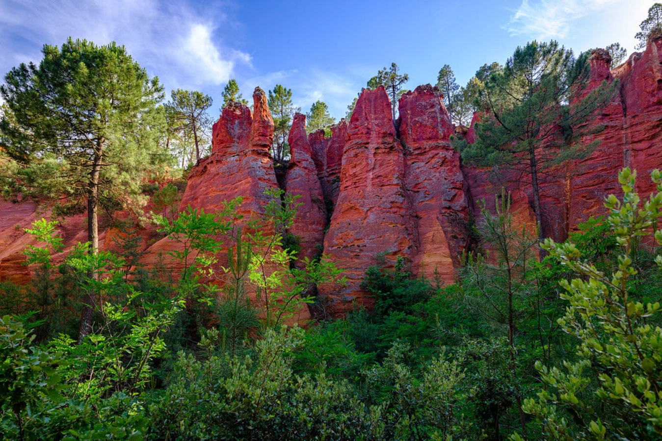 Sentier des Ocres, France
