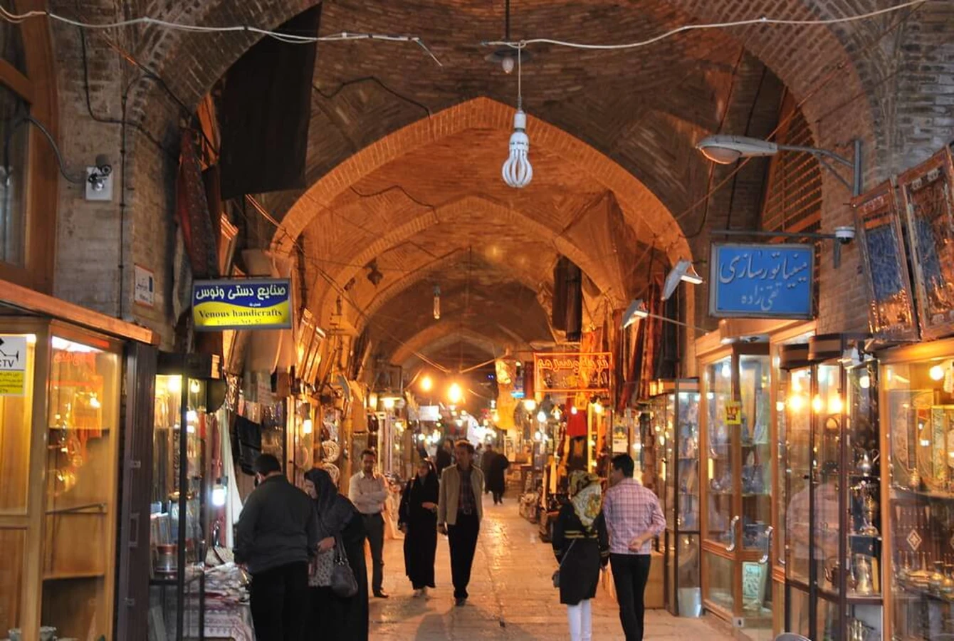 Grand bazar d'Ispahan, Iran
