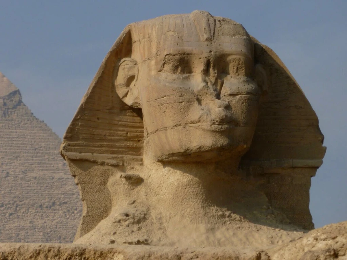 Sphinx de Gizeh, Égypte