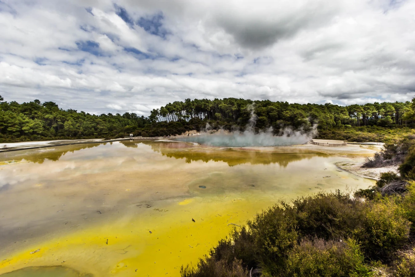 Wai-O-Tapu, Nouvelle-Zélande