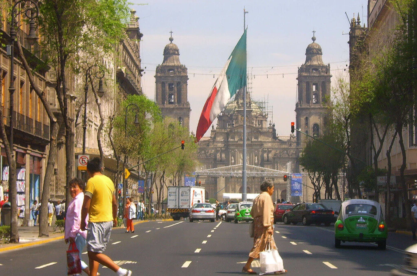 Zocalo, Mexique