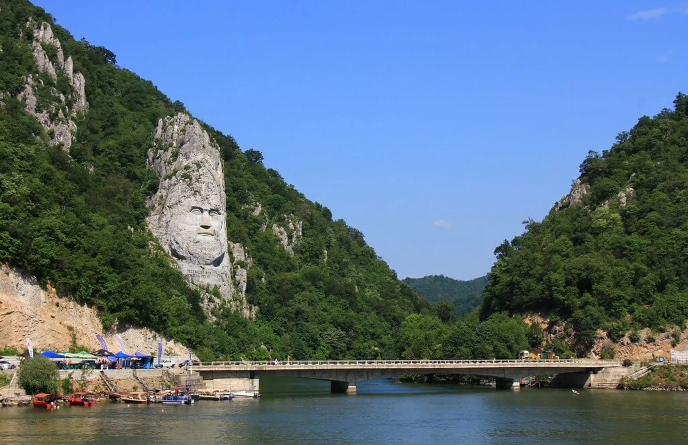 Sculpture de Décébale, Roumanie
