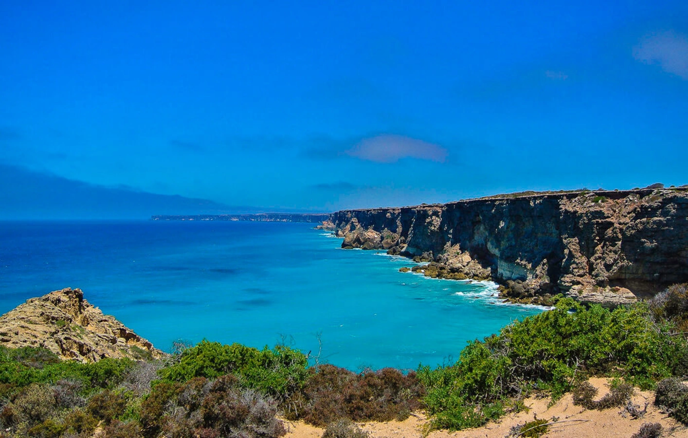 Falaise de Bunda, Australie