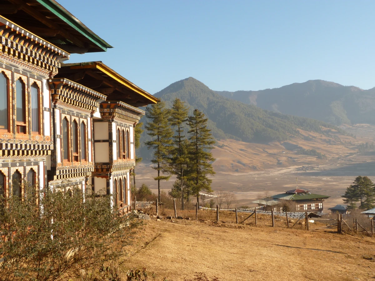 Vallée de Phobjikha, Bhoutan