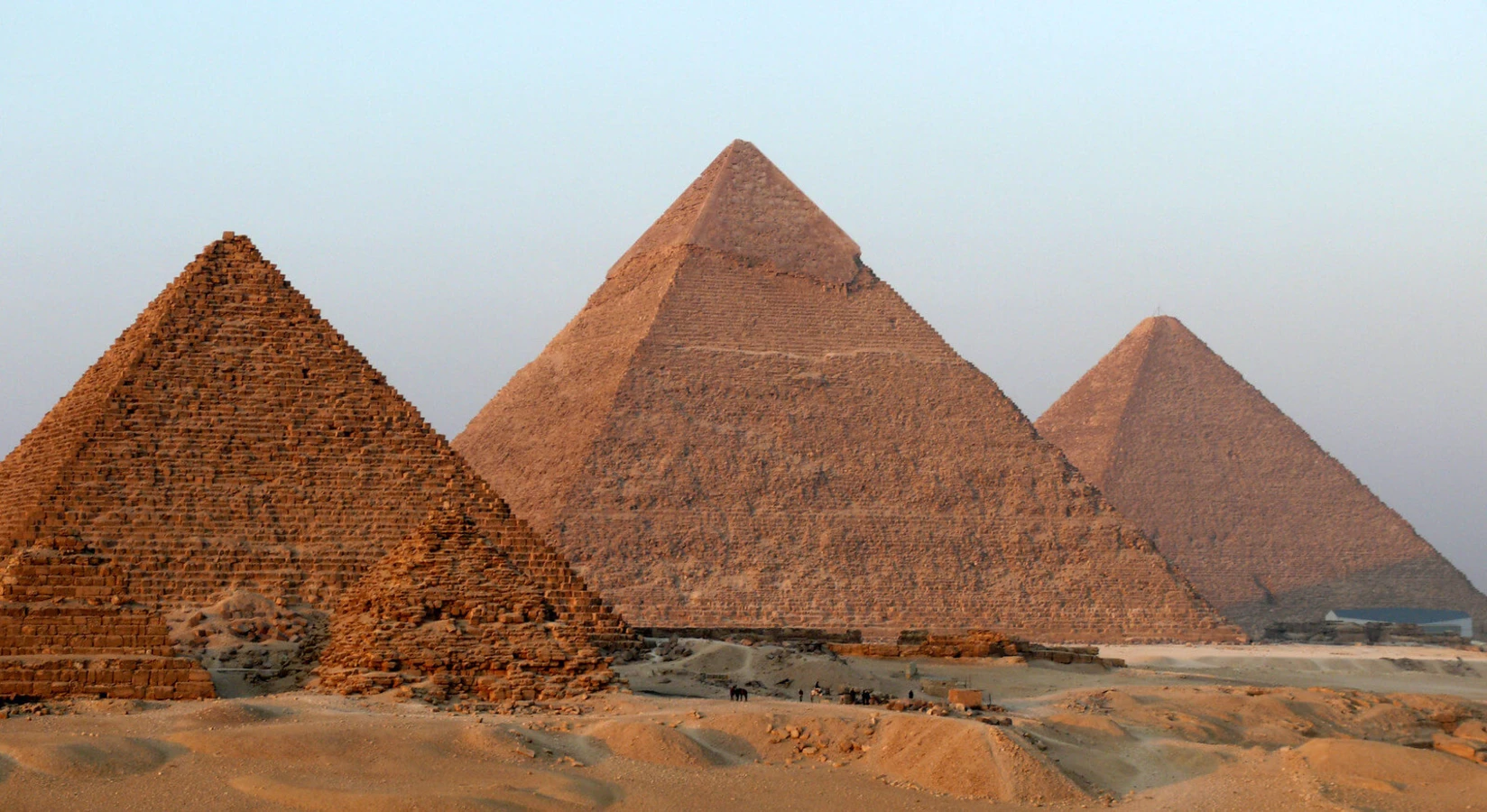Pyramides de Gizeh, Égypte