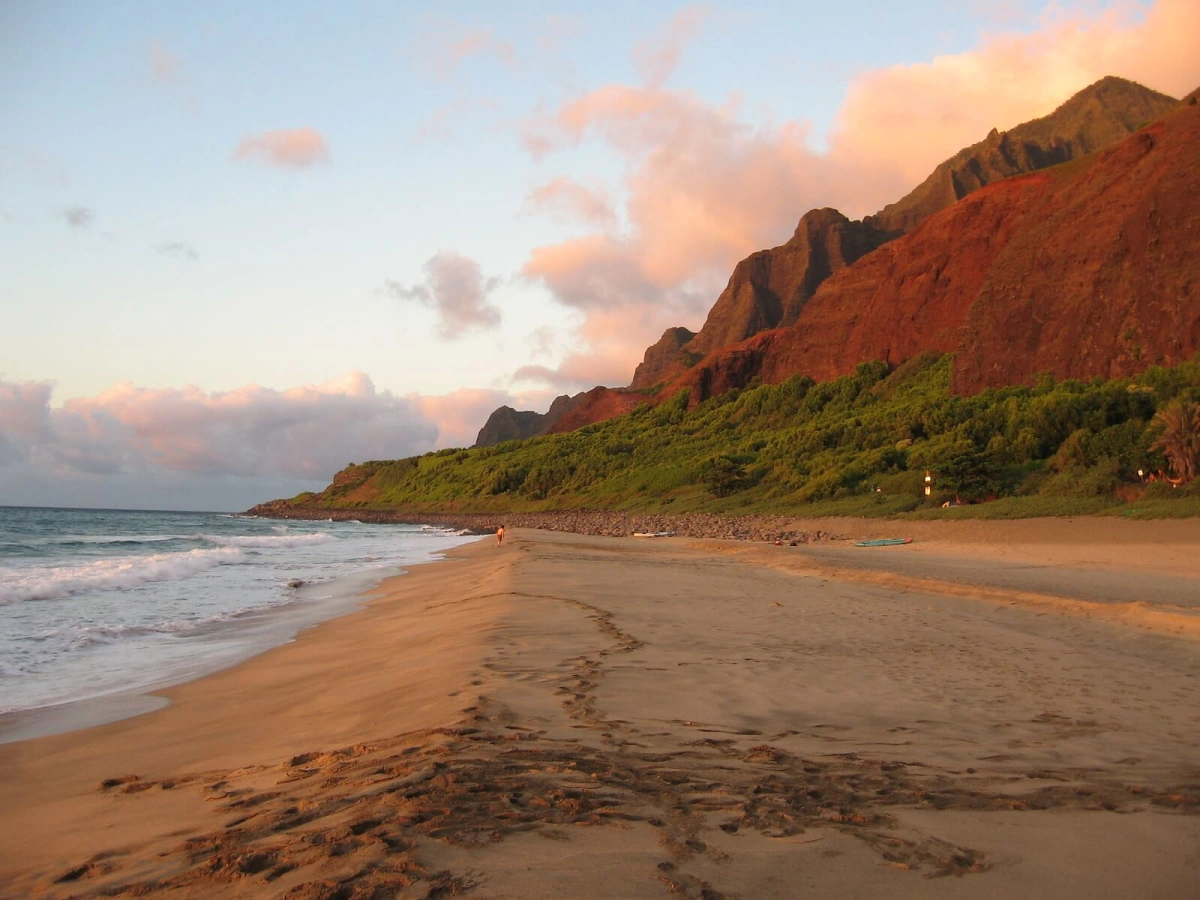 Kalalau Beach, États-Unis, Hawaï