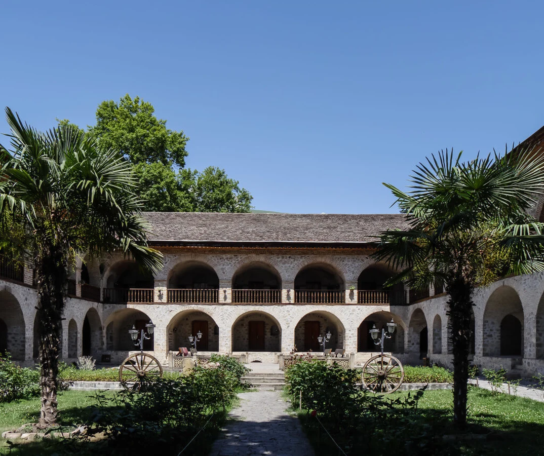Caravanserail de Shaki, Azerbaïdjan