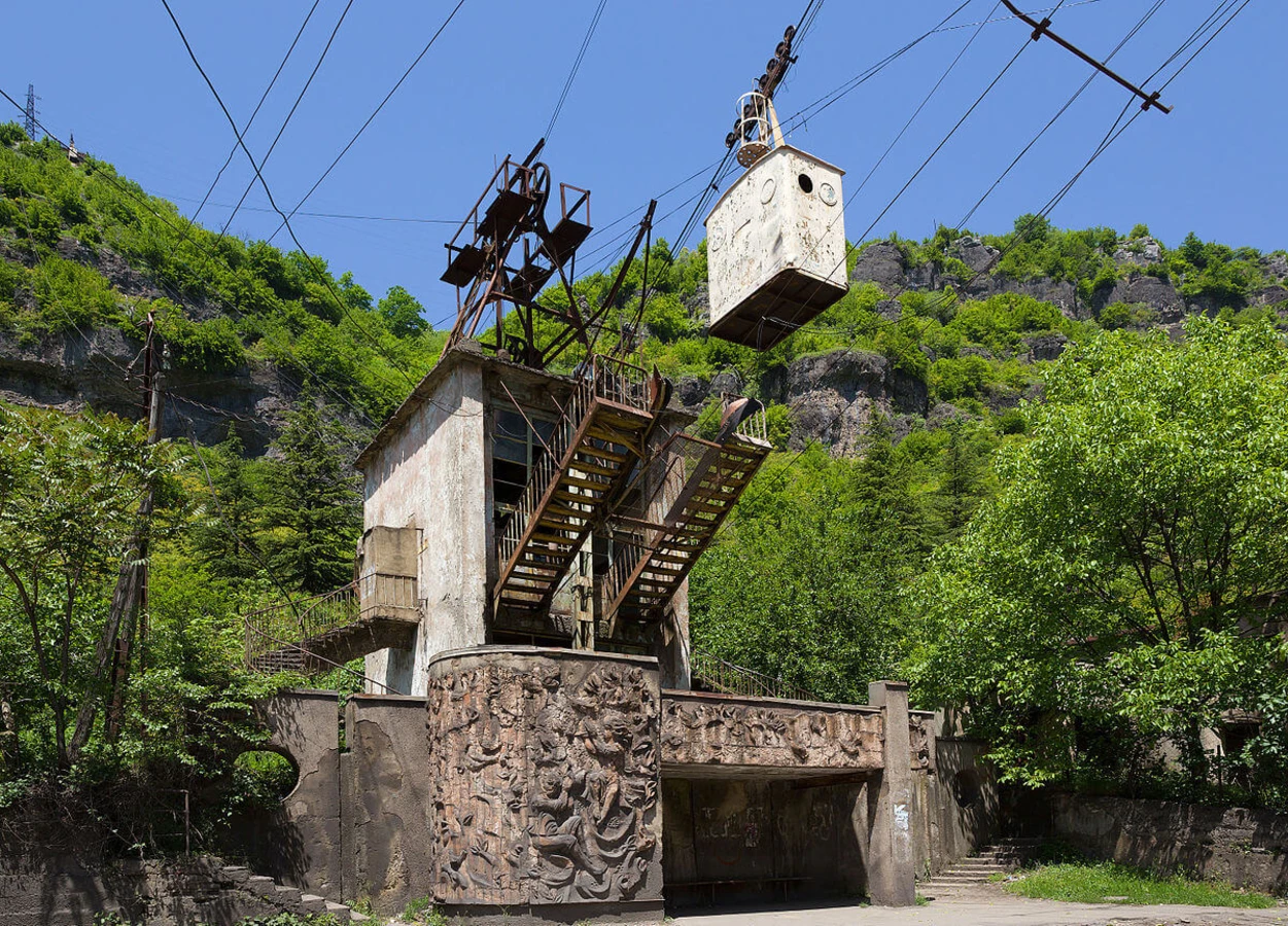 Téléphérique de Chiatura, Géorgie