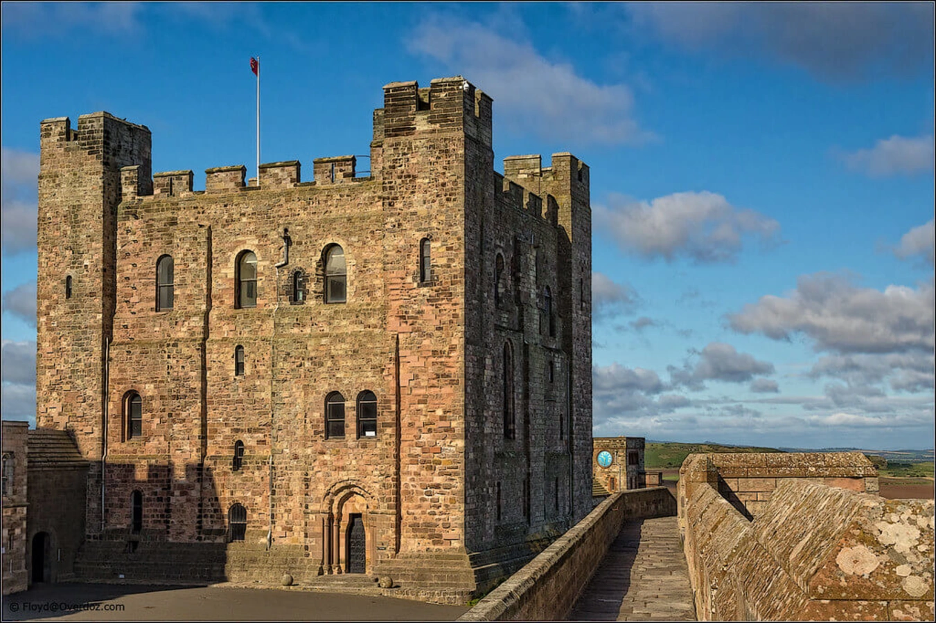 Château de Bamburgh, Angleterre