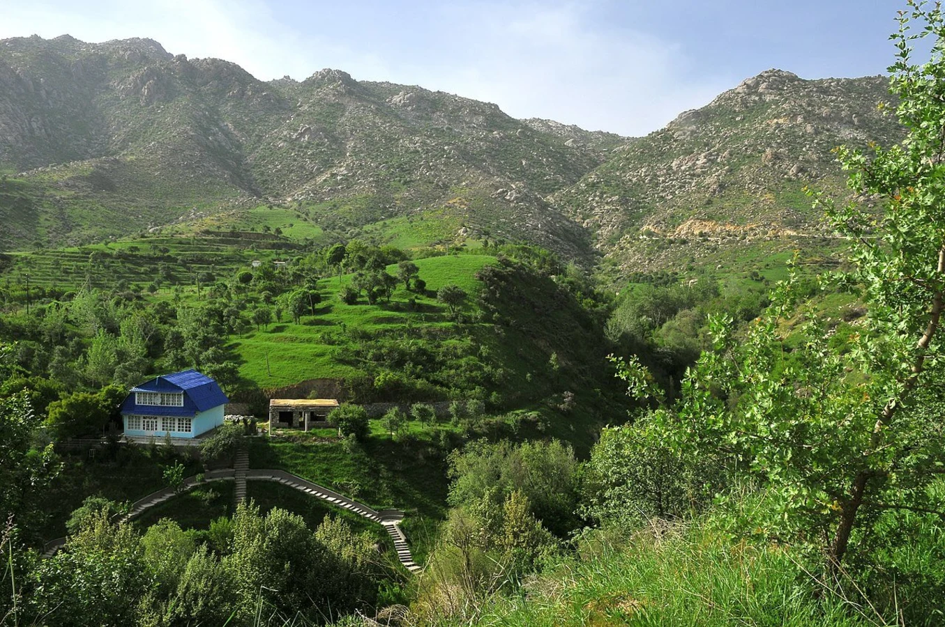 Monts Zeravchan, Tadjikistan, Ouzbékistan, Ouzbékistan