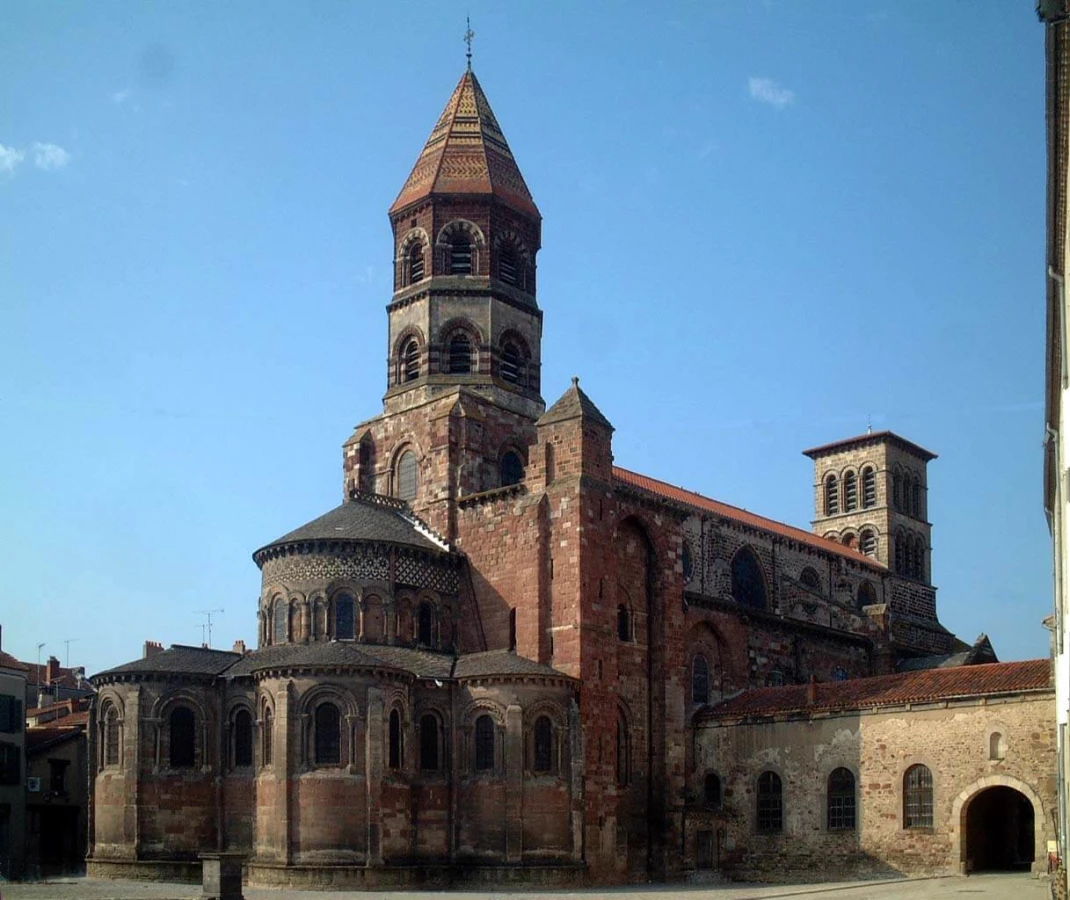 Basilique Saint-Julien de Brioude, France