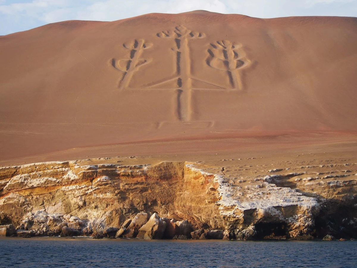 Chandelier de Paracas, Pérou