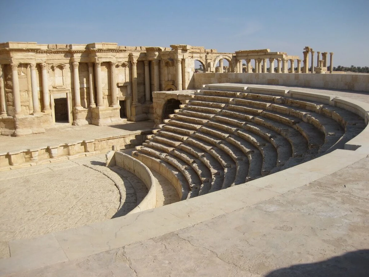 Site archéologique Palmyre, Syrie