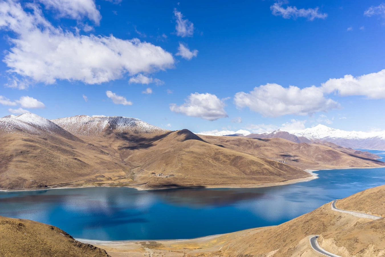 Yamdrok-Tso, Chine