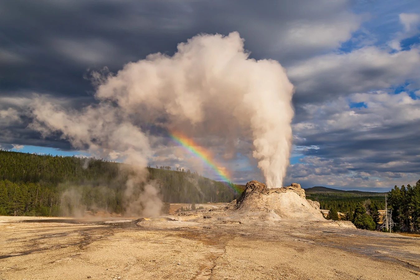 Castle Geyser, États-Unis