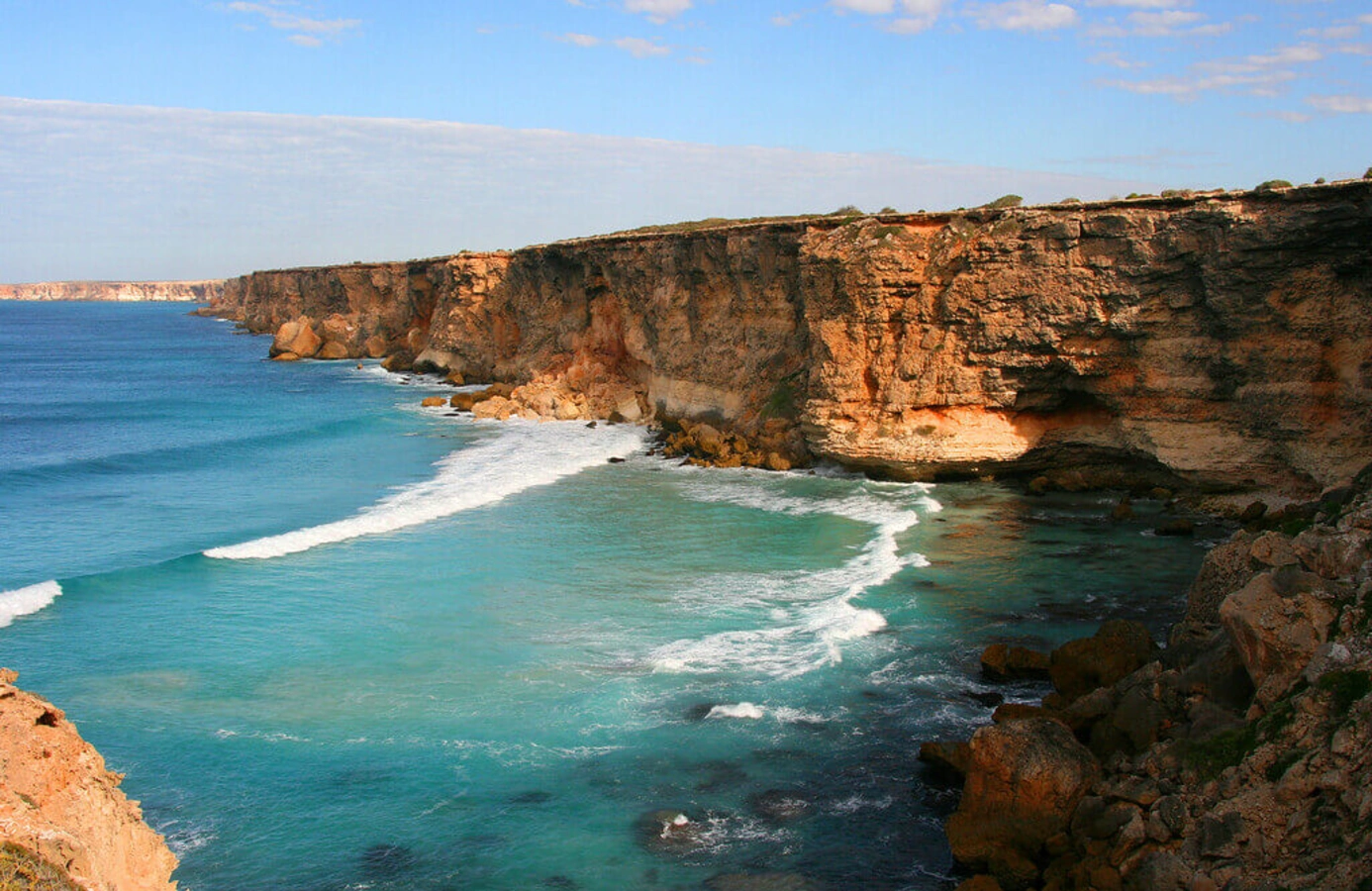 Falaise de Bunda, Australie