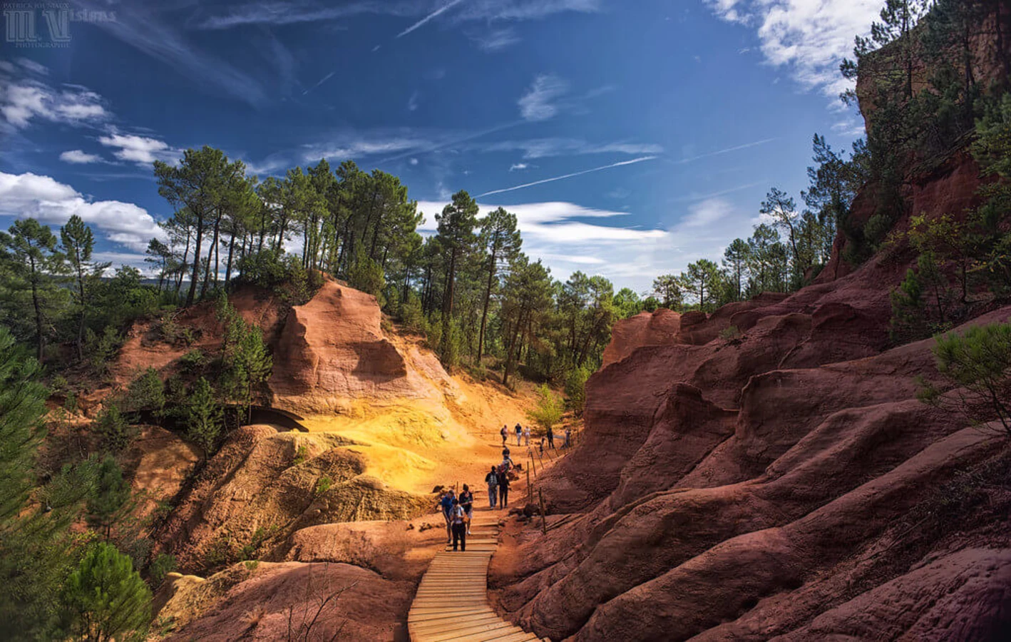 Sentier des Ocres, France