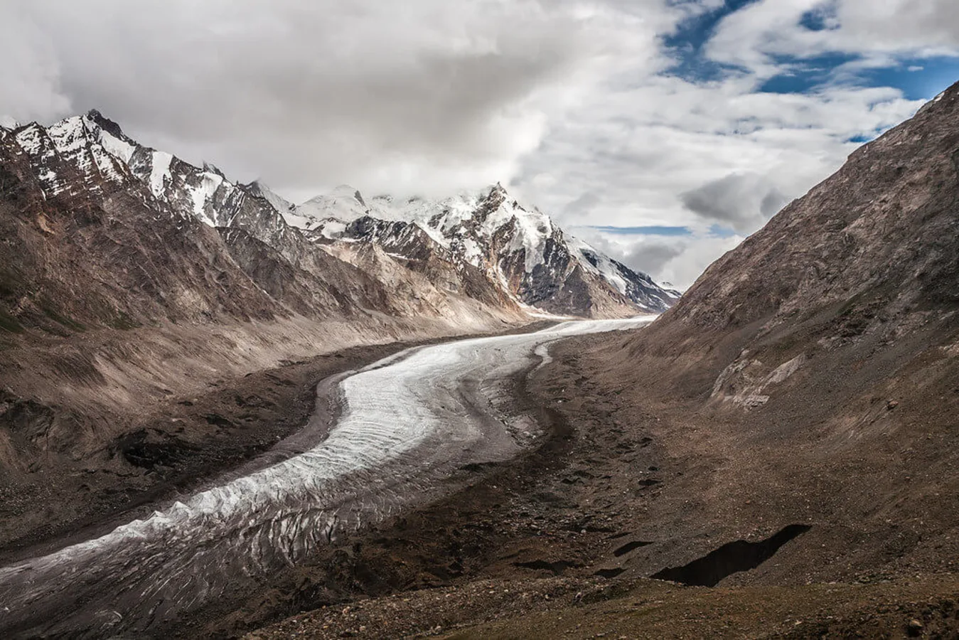 Glacier Drang-Drung, Inde