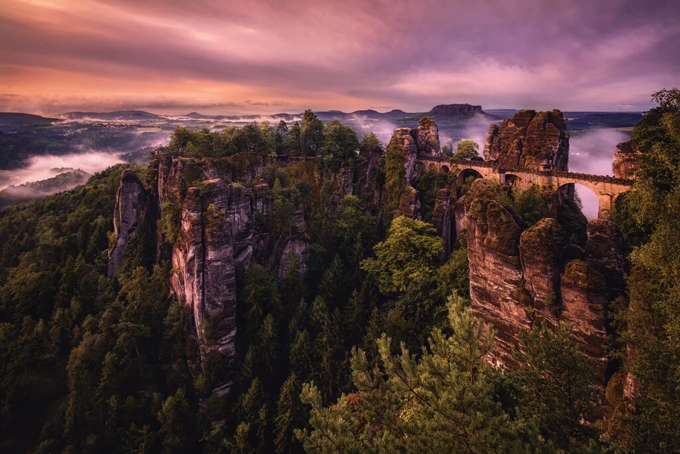 Bastei, Allemagne, République tchèque