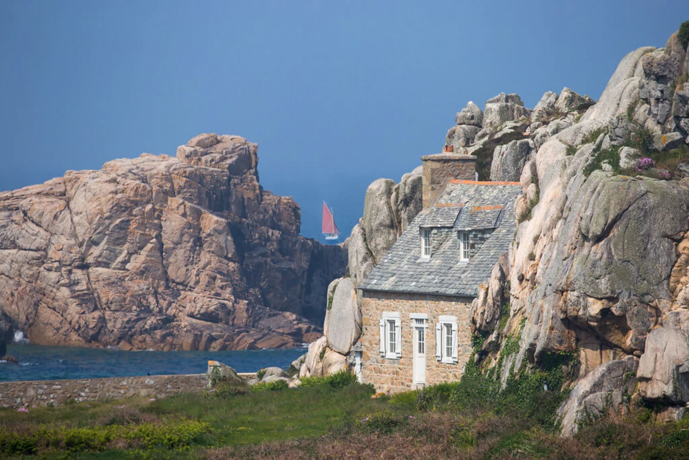 Plougrescant, France