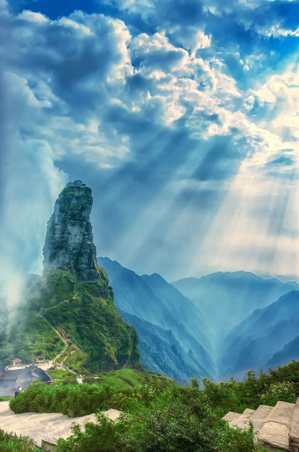 Mont Fanjing, Chine