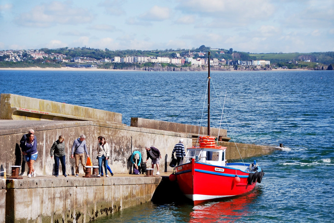 Île de Caldey, Pays de Galles