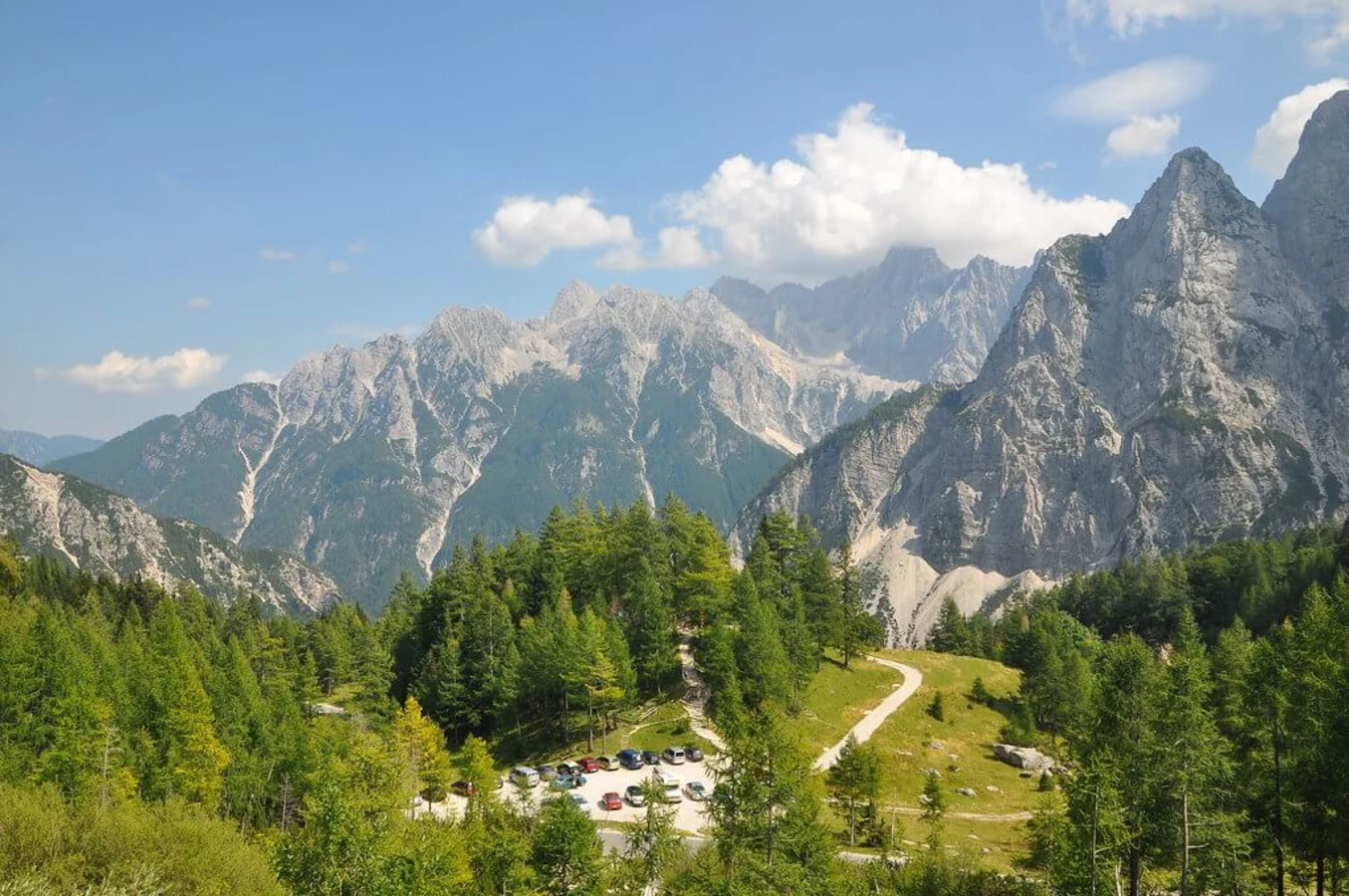 Col de Vrsic, Slovénie