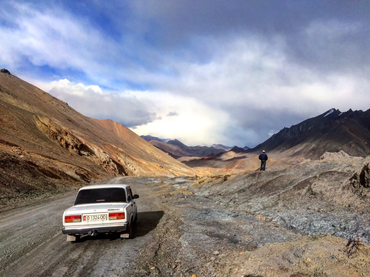 Route M41, Tadjikistan, Kirghizistan, Tadjikistan