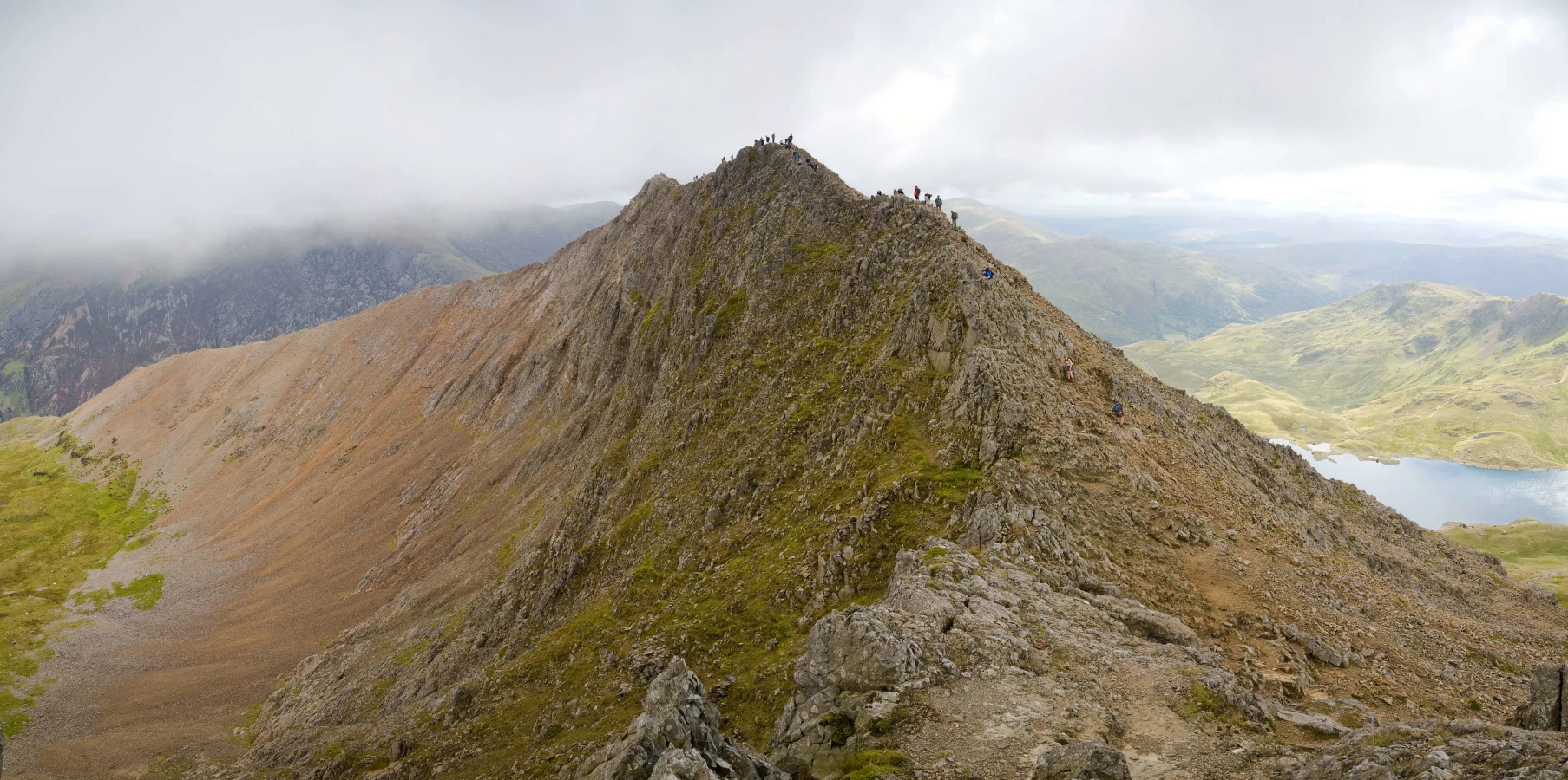 Crib Goch, Pays de Galles