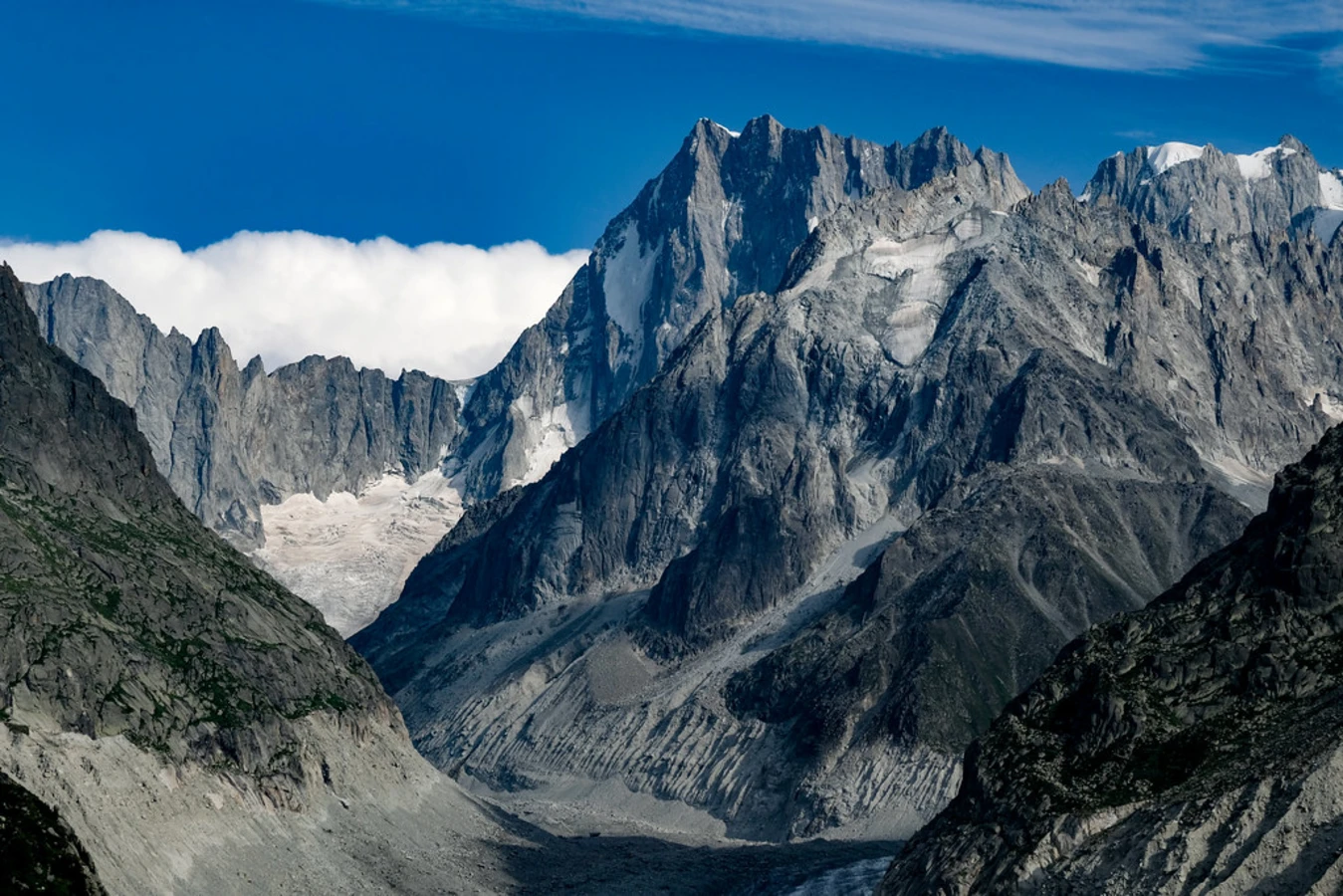 Glacier de Leschaux, Italie
