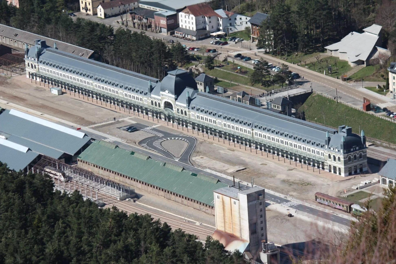 Gare internationale de Canfranc, Espagne