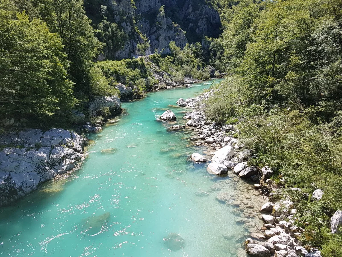 Soca, Italie, Slovénie